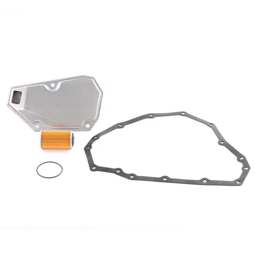 Kessocco 1 Unidades CVT Filtro de transmisión de aceite Kit de juntas JF015E RE0F11A filtro de aceite de transmisión y kit de junta de cacerola