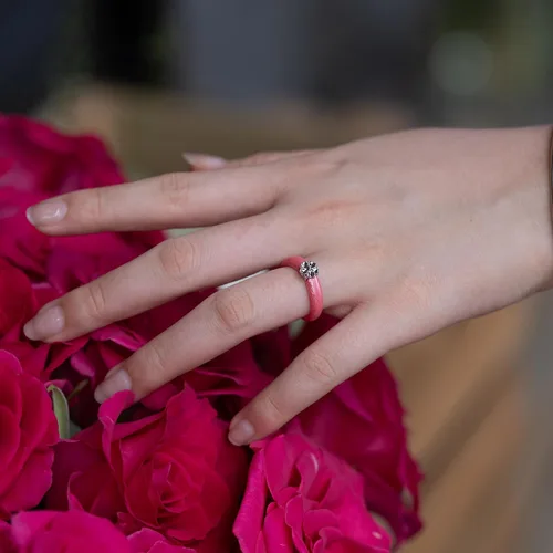 Miniatura 33 de Zollen Anillos de silicona para mujer, 1/3 paquetes de alianzas de boda de silicona, forma de flor, anillos de goma, colección de flores para mujer