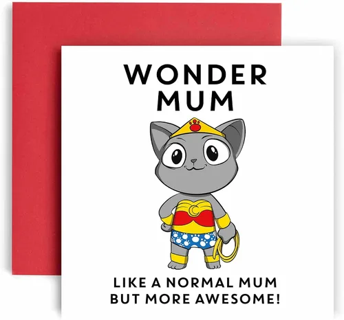Miniatura 12 de Huxters Tarjeta de cumpleaños para tía WonderAuntie – Tarjeta de feliz cumpleaños para ella – regalos para mujeres – Tarjeta de cumpleaños – Tarjeta
