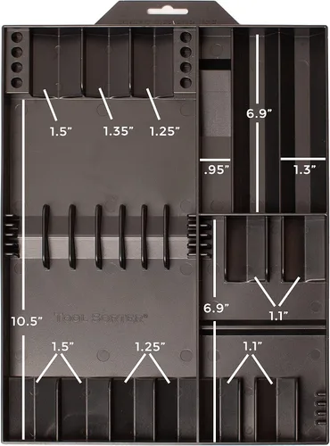 Miniatura 4 de Tool Sorter Organizador de destornilladores - Negro