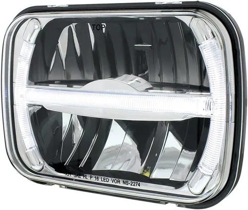 Miniatura 3 de 5" x 7" Luz LED rectangular con luz LED Bar