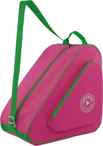 Miniatura 20 de HEXIFUL Bolsa para Patines de Hielo, En Línea, Roller y Quad - Para Niños y Adultos Hierba/Verde 014