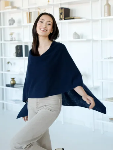 Miniatura 7 de CLAUDIA NICHOLE by Alashan Poncho estilo vestido, 100% cachemira