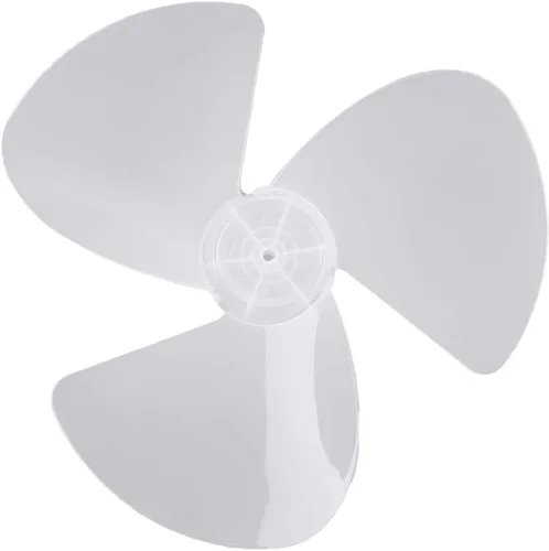 Miniatura 10 de 16 inch Plastic Fan Blade with Nut Cover for Household Fans Black 16 Inch Plastic Fan Blade 3 Leaves Fan Blade Replacement for Household