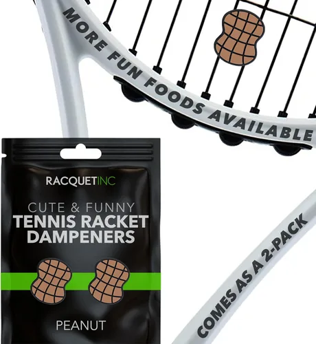 Miniatura 58 de Racquet Inc Regalos de Tenis - Amortiguadores de Vibración para Raqueta de Tenis - Absorbe Choques, Reduce la Vibración de las Cuerdas para Mejor