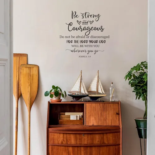 Miniatura 2 de BBTO - Adhesivos de pared con versículos bíblicos, calcomanías de citas inspiradoras, calcomanías religiosas motivacionales con escrituras, adhesivo