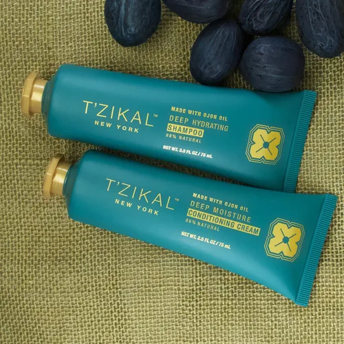 Miniatura 5 de T'zikal Bare Project with Ojon Oil - Juego de champú y acondicionador orgánico de tamaño de viaje, hipoalergénico, aclarador y acondicionador