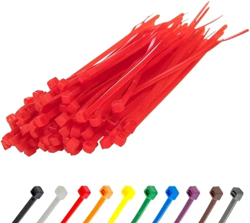Miniatura 150 de GTSE - Paquete de 100 bridas con cremallera de 20.3 cm, color plateado/gris, 8.06 kg de resistencia, bridas de nailon grises resistentes a los rayos