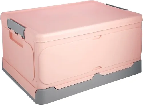 Caja de almacenamiento plegable, caja de almacenamiento de libros para estudiantes, caja de almacenamiento plegable para ropa, aperitivos, juguetes,
