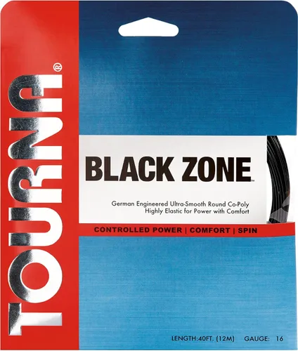 Miniatura 2 de Tourna Cuerda de tenis de poliéster Black Zone