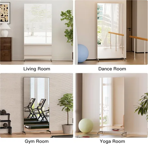 Miniatura 8 de Brisafe Mirror Film, Made in Japan, Unbreakable, 360° Foldable, Double-Sided Mirror, Lightweight, Width 47.2 x Height 66.9 inches (120 x 170 cm)