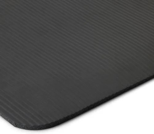 Miniatura 3 de Amazon Basics Extra Thick Exercise Yoga Mat with Carrying Strap Negro