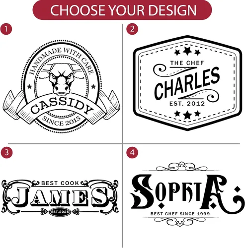 Miniatura 3 de Delantales personalizados para parrilla para hombres, regalos para hombre para el día del padre, delantales de chef a la parrilla de barbacoa