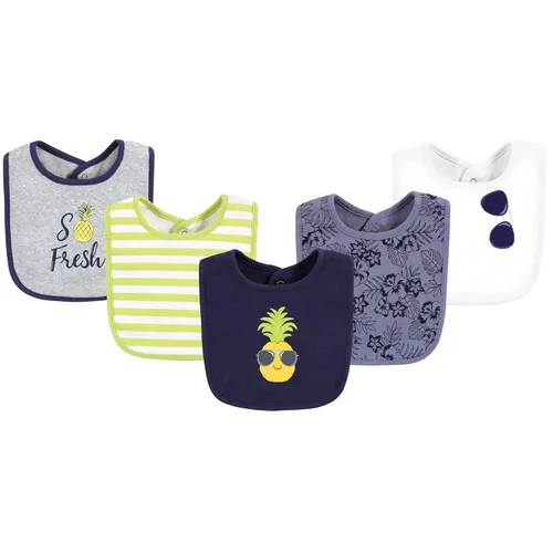 Miniatura 47 de Hudson - Babero unisex de algodón para bebé, baberos de algodón, talla única , Cactus rosa