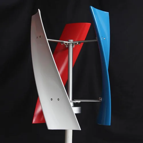 Miniatura 3 de Kit generador de turbina eólica, 400 W, 12 V/24 V, 3 aspas, portátil, vertical, hélice, generador de turbina eólica, kit de generador de turbina