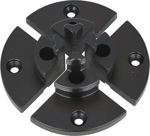 Miniatura 12 de Torno de madera con punta de carburo de centro vivo, vástago cónico Morse de 2MT, punta de carburo de 0.315 in con punta de 60 grados