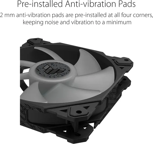 Miniatura 3 de ASUS TUF Gaming TF120 ARGB Case Fan White Edition - Paquete individual