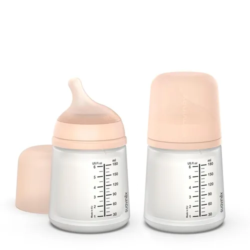 Suavinex Zero Zero - Biberón anti cólico, marca española de biberones no 1, minimiza el rechazo del biberón y la confusión de los pezones, perfecto