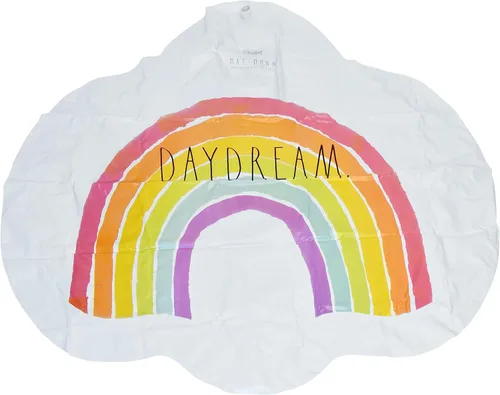 Miniatura 7 de Rae Dunn x CocoNut Float Rainbow Cloud Splash Pad – Here Comes The Sun Theme – Juguete de agua duradero – Seguro y divertido rociador de patio