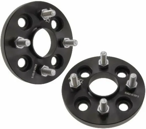 Miniatura 4 de Espaciador de rueda centrado en buje de 0.59 pulgadas compatible con Mini Cooper, Clubman y John Cooper Works - Patrón de pernos de 4 x 100