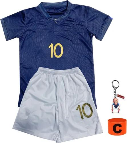 Camiseta de fútbol para niños, uniformes juveniles, fanáticos del fútbol nacional, camiseta corta para niños y jóvenes