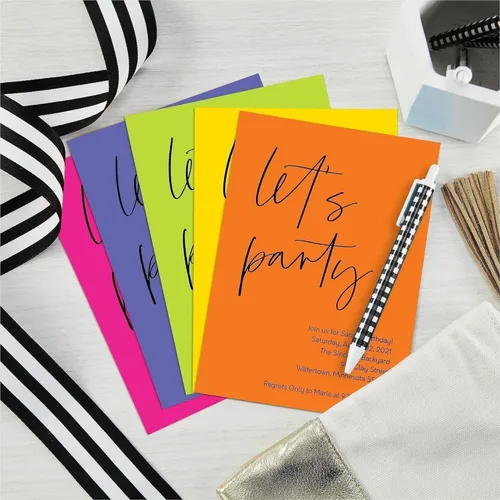 Miniatura 6 de Astrobrights® Cartulinas de Color, Surtido Feliz, Tamaño Carta (8.5" x 11"), 65 lb, Paquete de 250 Happy