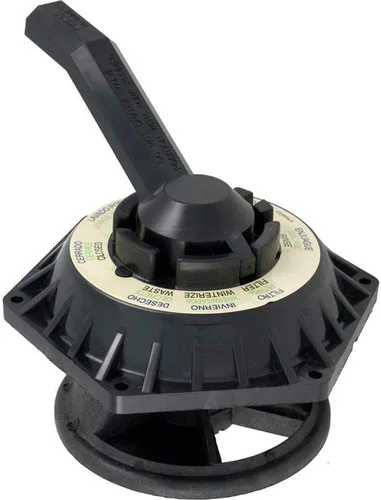 Pentair 272531 Conjunto de válvula superior de alto flujo de repuesto para piscina/spa filtro y válvula negro