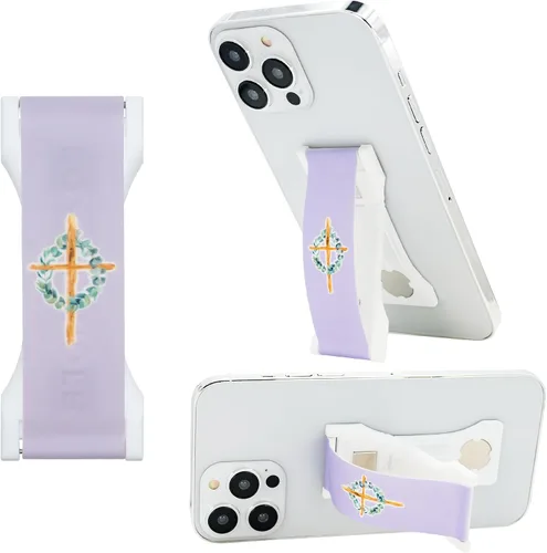 Miniatura 54 de LOVEHANDLE PRO Premium Phone Grip - Correa de silicona para teléfono - Soporte magnético para teléfono y soporte para teléfono inteligente y tableta