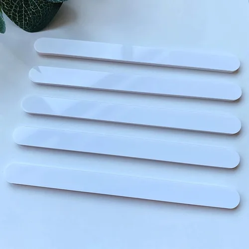 Miniatura 12 de 20 palitos acrílicos para helado de helado y manzana (transparente)