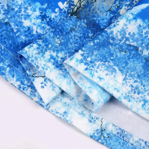 Miniatura 5 de LaBeca - Vestido sin mangas o de manga larga para niñas, vestidos informales con diseño de unicornio o sirena para niñas pequeñas o grandes