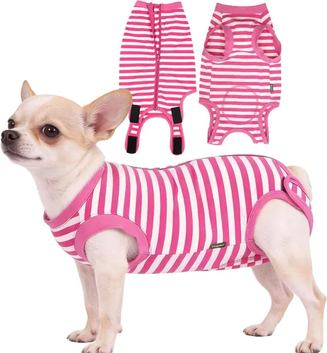Miniatura 32 de Traje de Recuperación Quirúrgica para Perros, Camisa de Cirugía para Perros Machos y Hembras, Ropa de Recuperación para Esterilización y Castración
