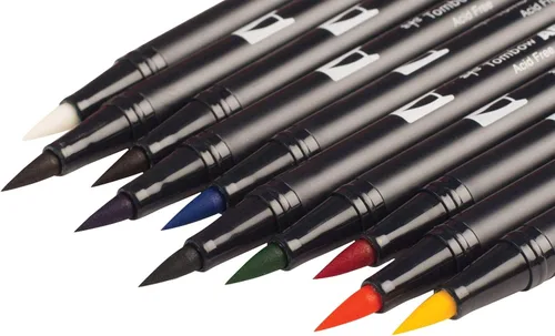 Miniatura 3 de Tombow ABT - Juego de 10 bolígrafos de doble pincel