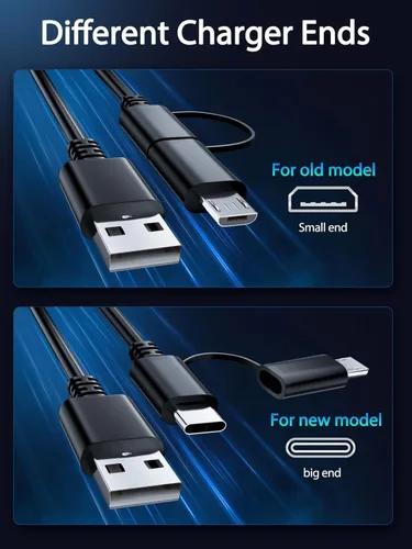 Miniatura 4 de Cargador rápido para tableta Amazon Fire, cable micro USB C de carga para Kindle Paperwhite, Fire HD 10 8 7 Plus, Max 11, Kids Pro, Edition Voyage