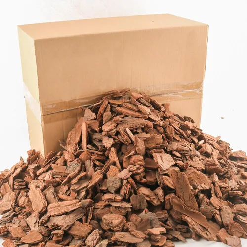 Miniatura 14 de Corteza orgánica para macetas de orquídeas de 3 cuartos - Mantillo natural para plantas en maceta, desarrollo de raíces de plantas de orquídeas