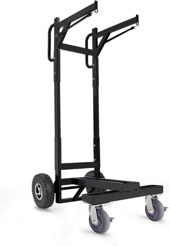 PROAIM Vanguard - Carrito para sostener soportes en C para película/estudio/escenario. Camión de acero para usuarios y operadores de equipos de