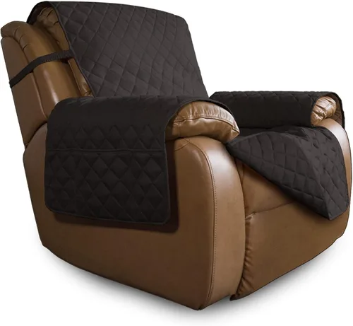 Miniatura 198 de Easy-Going - Funda para sofá, futón y sillón sin reposabrazos, reversible, resistente al agua, para mascotas y niños (azul oscuro/azul claro)
