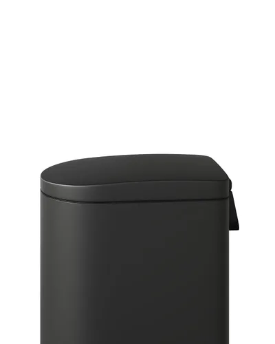 Miniatura 8 de Garvee Cubo de basura de metal de 1.6 galones / 6 litros con tapa, bote de basura delgado e impermeable para dormitorio, cubo de basura pequeño