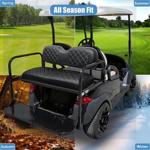 Miniatura 7 de MOSNAI Fundas de Asiento Trasero para Carrito de Golf para EZGO Club Car Yamaha, Almohada de Asiento Trasero del Mercado de Posventa, Funda
