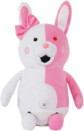 Miniatura 3 de 9.8 in / 9.84 pulgadas negro blanco oso de peluche de anime de peluche