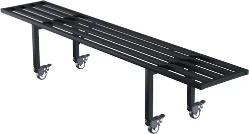 Miniatura 12 de Zhongma Soporte de metal para plantas de un nivel (45.67 pulgadas de largo x 8.66 pulgadas de ancho x 7.9 pulgadas de alto) soporte para plantas