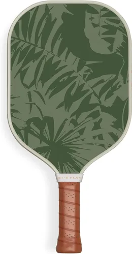 Miniatura 6 de Recess Premium Pickleball Paddle - Superficie de fibra de vidrio fuerte y duradera, ligera, núcleo de panal y asas de agarre cómodas, torneo o juego