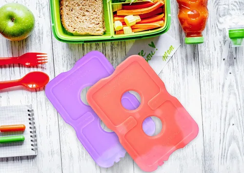 Miniatura 6 de Healthy Packers Paquete de hielo para lonchera – Paquetes de congelador – Paquete fresco original (juego de 5) Paquetes de hielo delgados