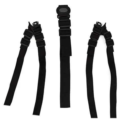 Miniatura 5 de Cinturón de seguridad de 5 puntos para cochecito, cochecito, cochecito, protección segura, correas ajustables para silla alta para bebé, cinturón