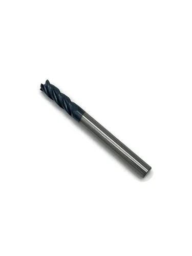 Miniatura 2 de 10pcs 3/16 "Tialn recubierto de carburo sólido molinos de extremo 4 Flt General Machining #GM1006