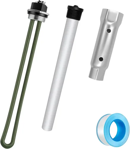 Miniatura 7 de Elemento calentador de agua 520900 RV mejorado para calentador de agua eléctrico Suburban RV SW Series, reemplaza el elemento calefactor 520789
