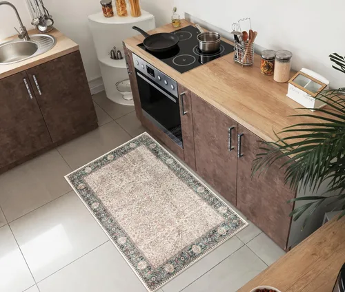Miniatura 97 de Keen Home Design Alfombra de entrada de 2 x 3 pies, lavable a máquina con parte trasera antideslizante, ideal para entrada, cocina, baño, Multi