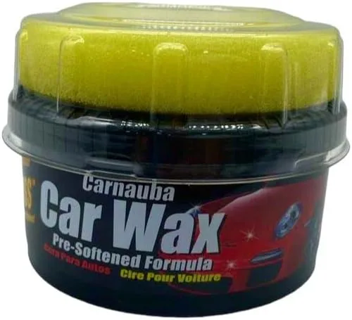 Miniatura 3 de UCS It Just Works! Cera de carnauba ultra brillante para automóvil, fórmula presuavizada, cera de carnauba de 10 onzas, pulidora de automóvil