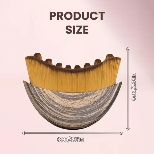 Miniatura 7 de Nuevo cepillo facial de contorno linfático para esculpir, masajeador de drenaje linfático para la cara, diseñado ergonómicamente para ajustarse
