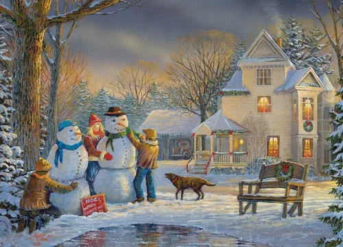 Miniatura 2 de EuroGraphics Creaciones de nieve de Sam Timm