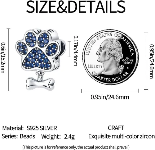 Miniatura 191 de KUNSIR Los abalorios se adaptan a pulseras Pandora para mujer, plata de ley 925, cuentas colgantes de joyería para niñas, dijes de feliz cumpleaños